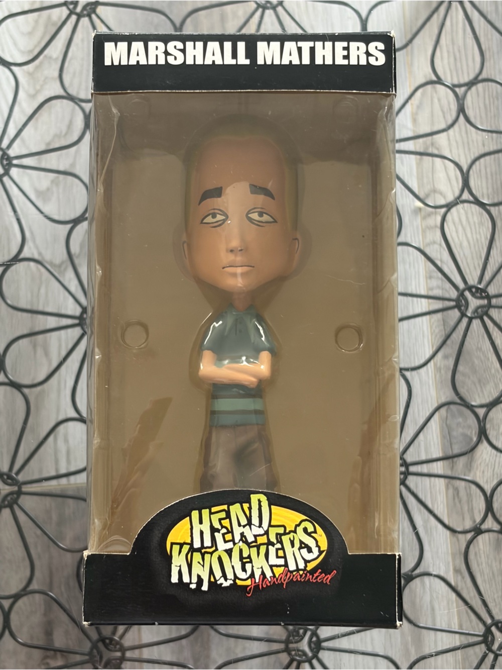 Neca Eminem The Slim Shady Show Head Knockers Bobblehead Rare Toy Fiigure